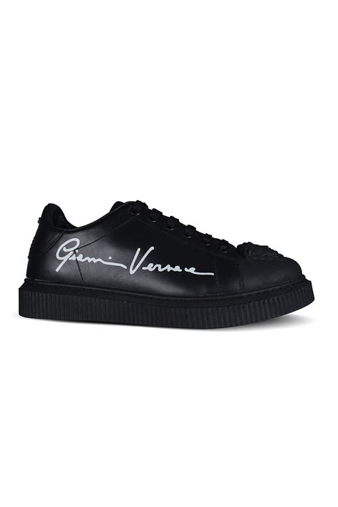 scarpe versace nera|Scarpe Versace da uomo .